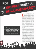 A Internet precisa de regulamentação