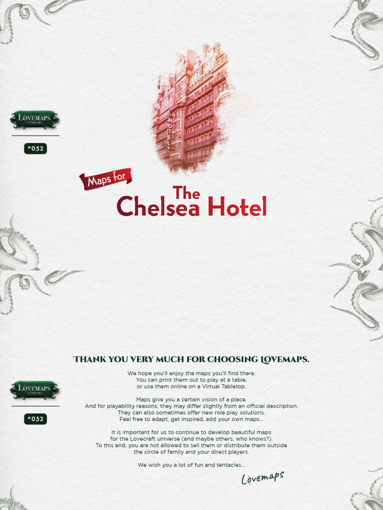 Chelsea Hotel Map Overview | PDF