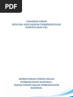 Download Pedoman RAD Pemberantasan Korupsi by akrisdinar_dindin SN89668484 doc pdf