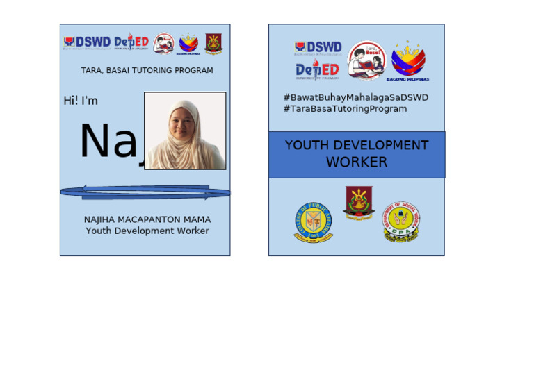 Tarabasa Id Layout | PDF