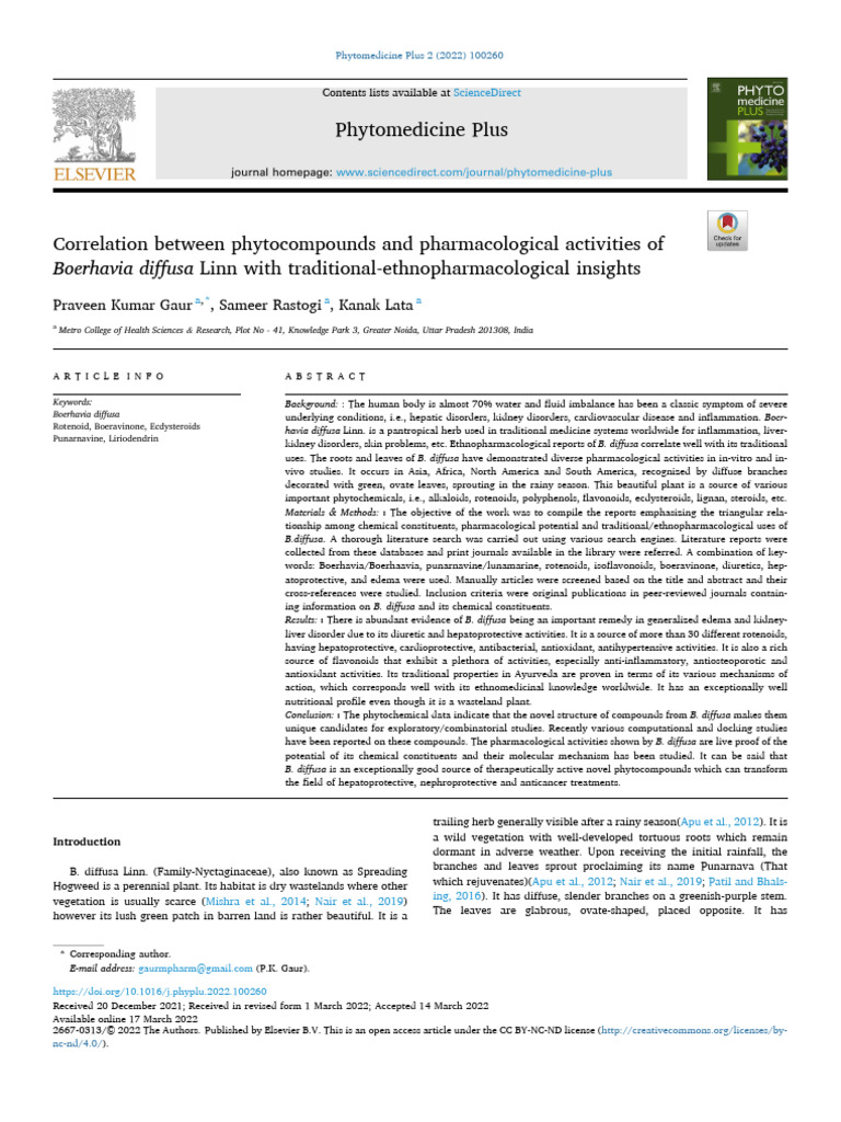 1 s2.0 S266703132200046X Main | PDF | Nf κb | Reactive Oxygen Species