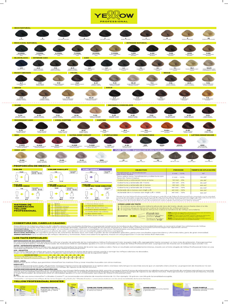 Matices Irisados en Coloración Capilar | PDF | Matiz | Color