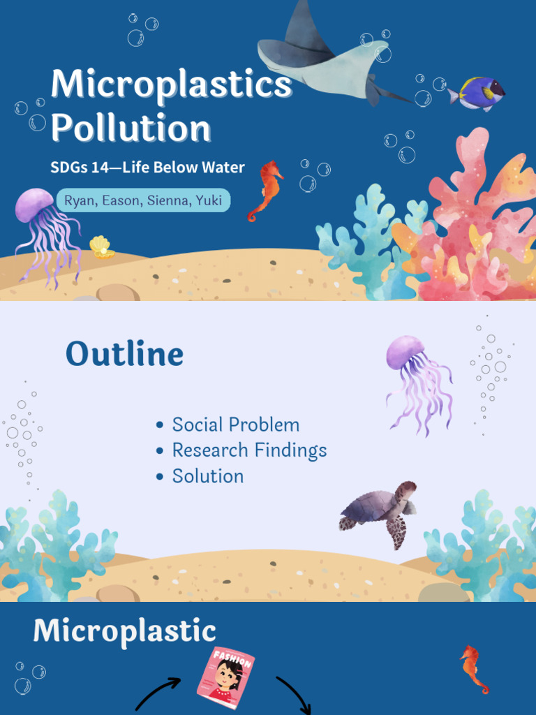 G4 Microplastics Pollution PDF | PDF