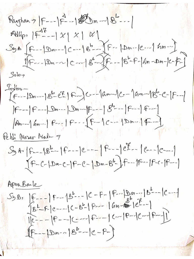 Ranjhan Medley | PDF