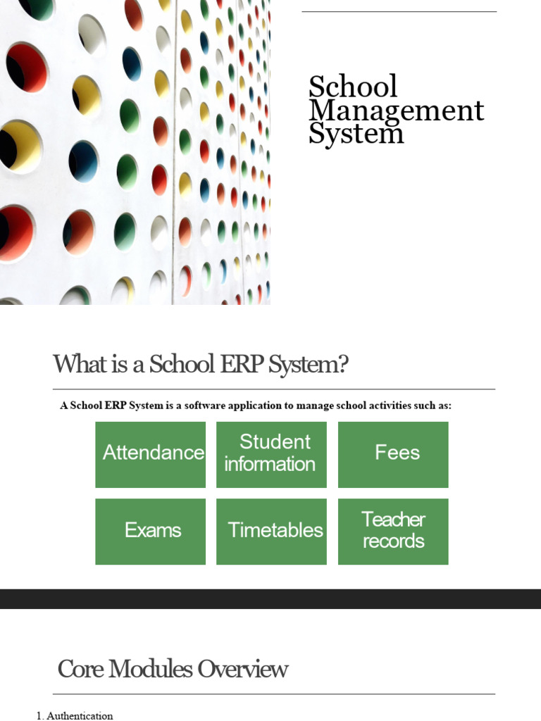 School Management System (1) | PDF | Information Technology | Software ...
