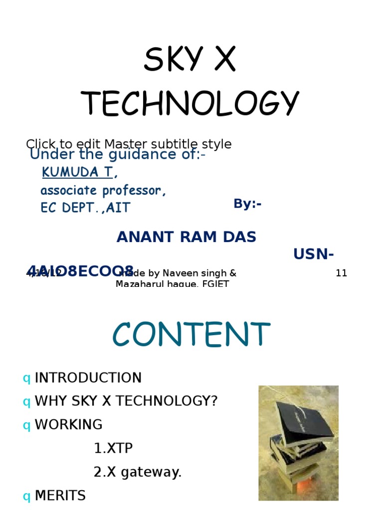 Sky X | PDF | Transmission Control Protocol | Computer Network