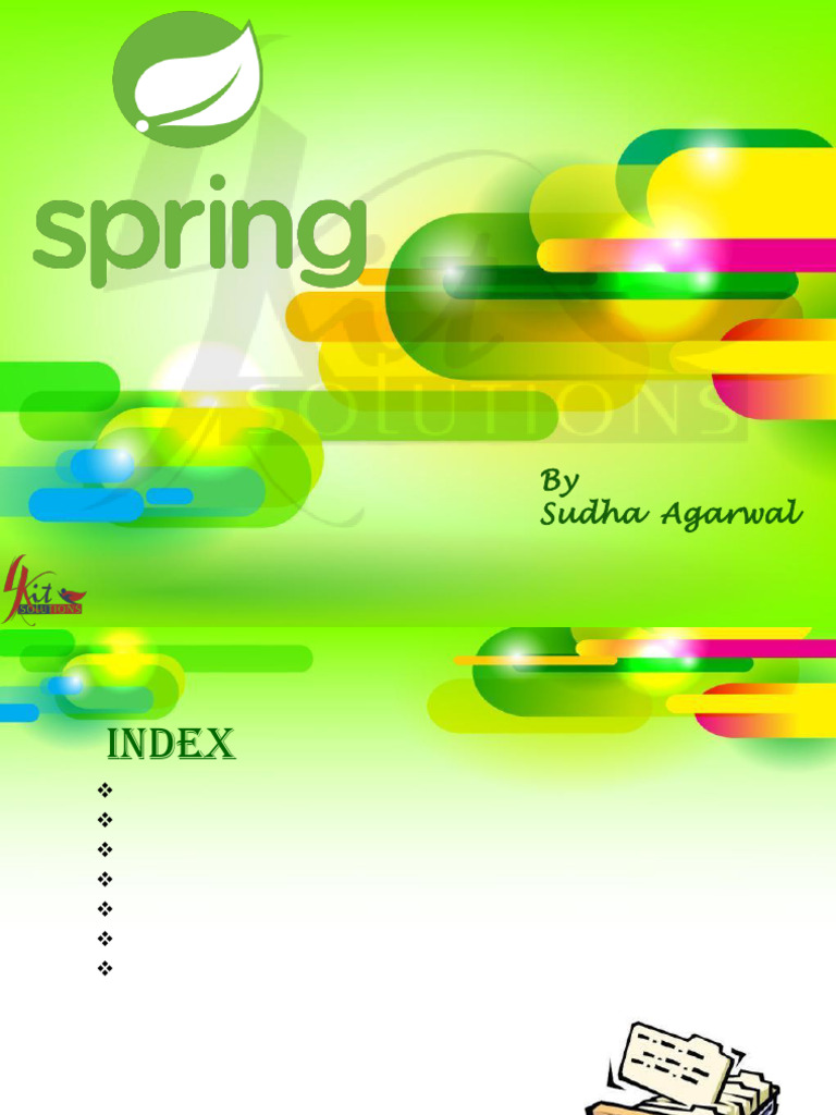 Spring Basics Lecture5 4kAJ002 | PDF | Computer Programming | Software ...
