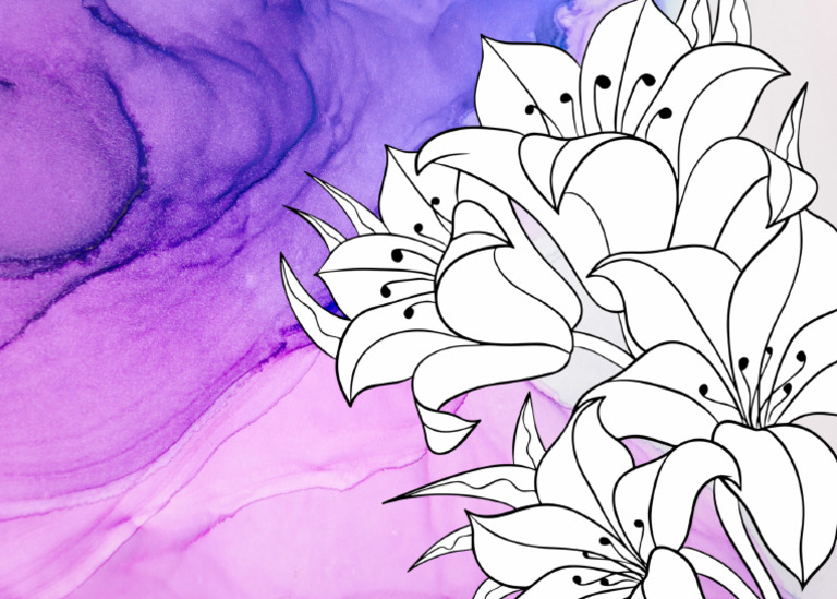 Floral Card Front One | PDF