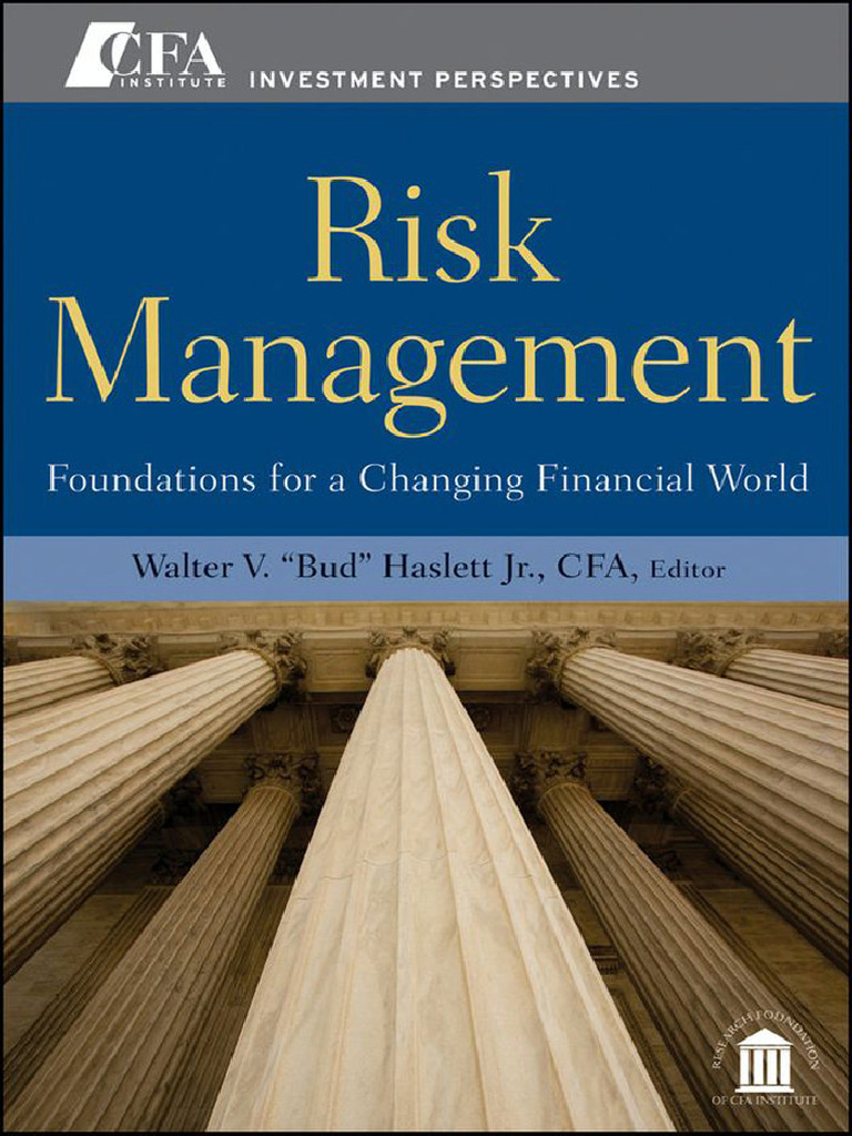 Risk Management Foundations CFA Guide | PDF | Copyright | Knowledge