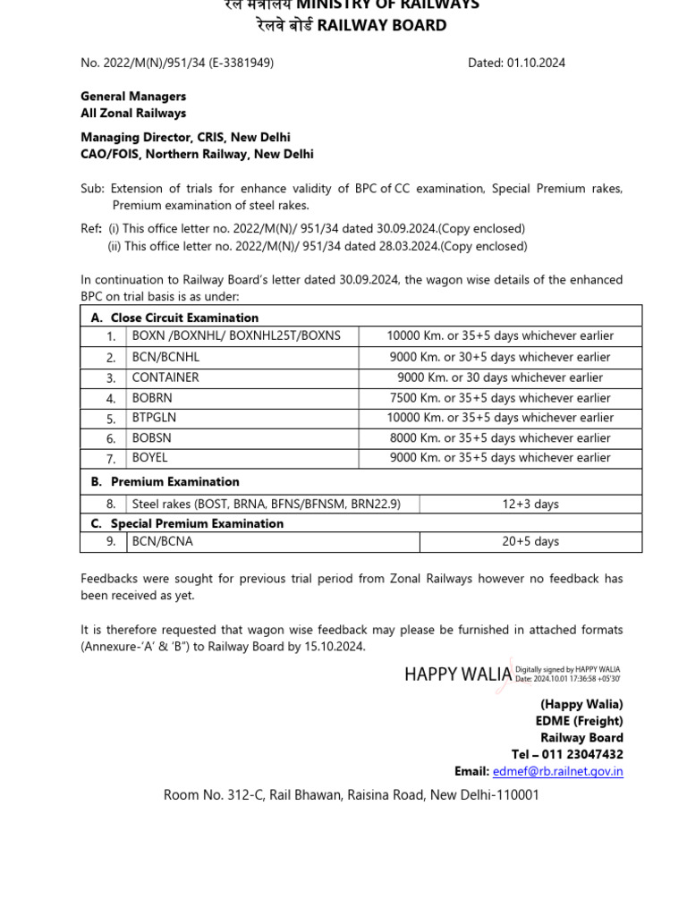 Enhanced BPC Validity Trials Extension | PDF | Train | Sustainable ...