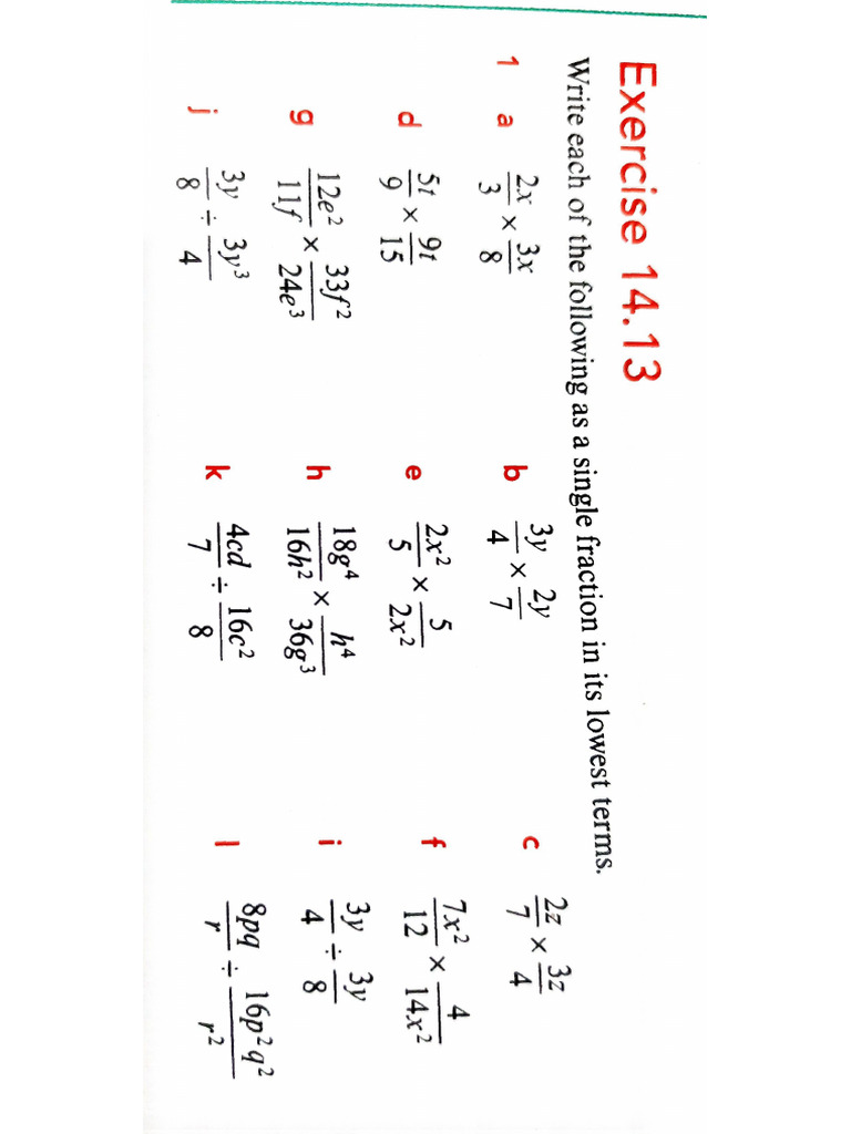 Test Algebraic Expressions | PDF
