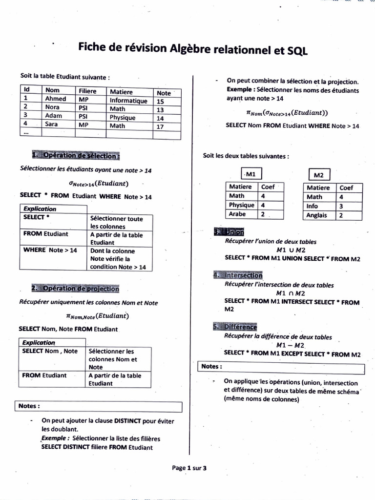 Sum SQL | PDF
