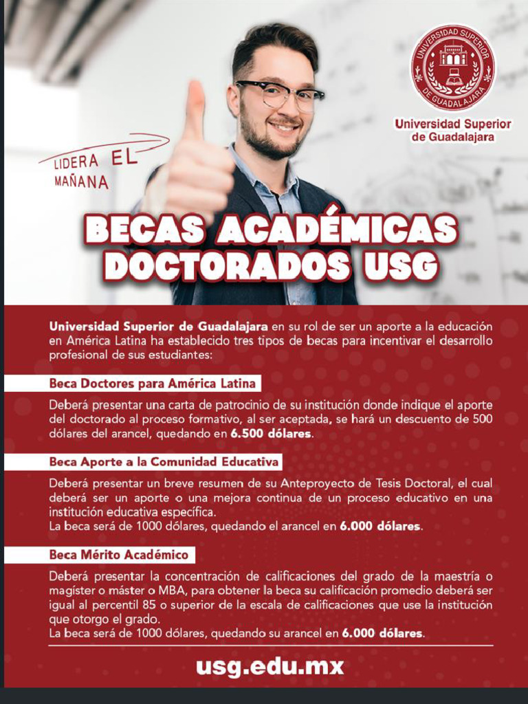 Becas Que Pueden Postular en Los Doctorados | PDF