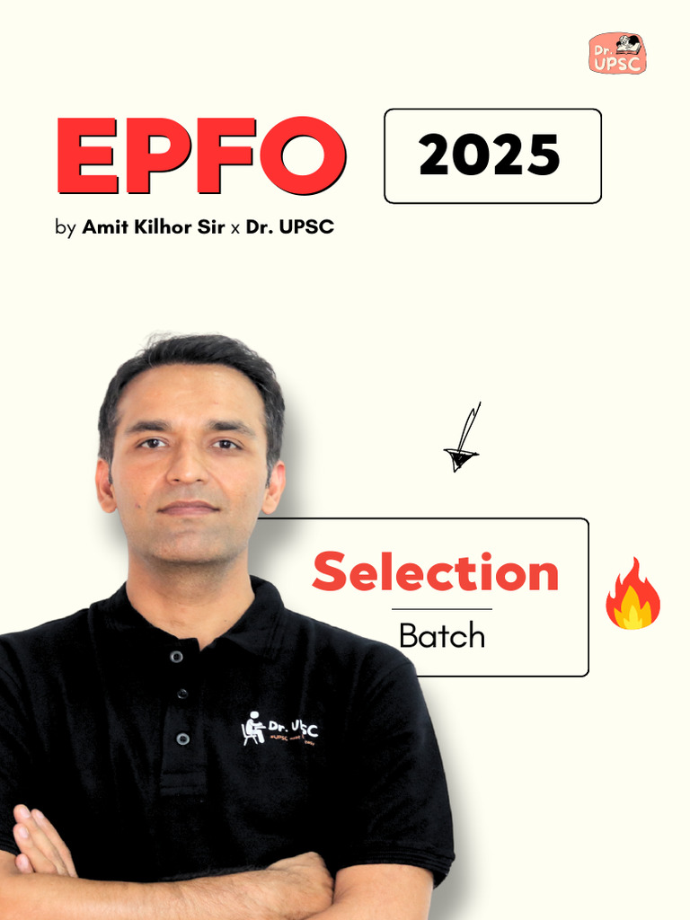 EPFO 2025 Course by Amit Kilhor | PDF