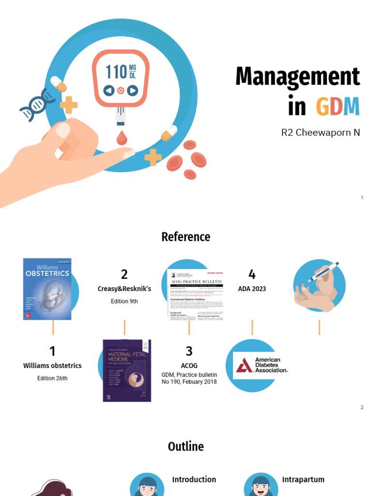 Topic M GDM Management - 2 | PDF | Gestational Diabetes | Diabetes