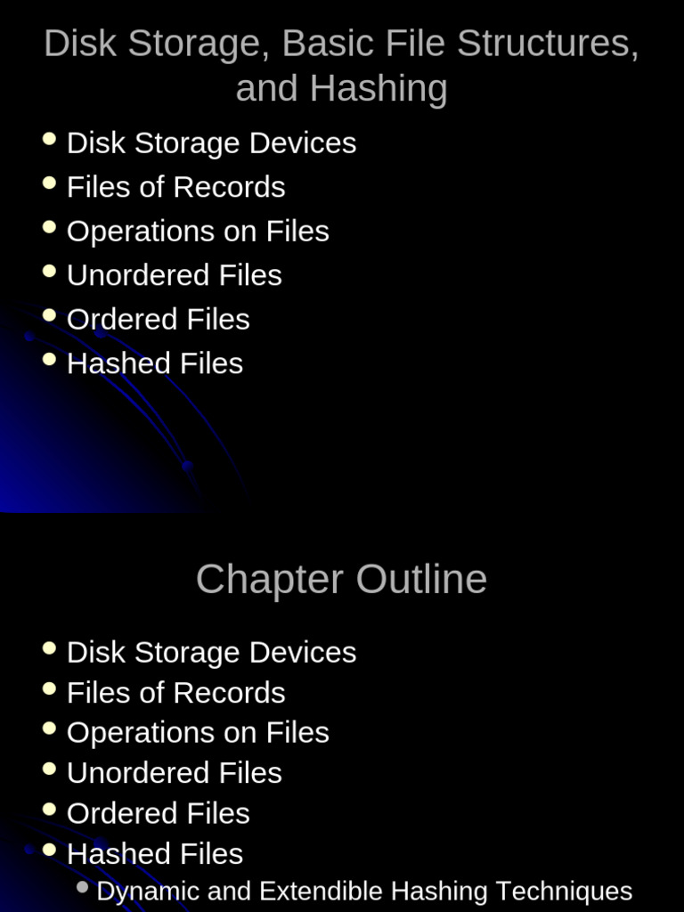 Part 6 Storage Index | PDF | Database Index | Disk Storage