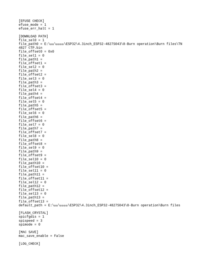 SPI Download Configuration Guide | PDF