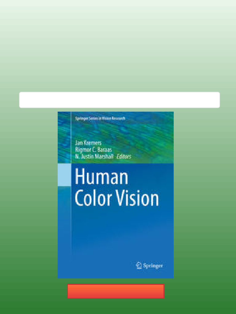 Human Color Vision 1st Edition Jan Kremers download | PDF | Methodology ...