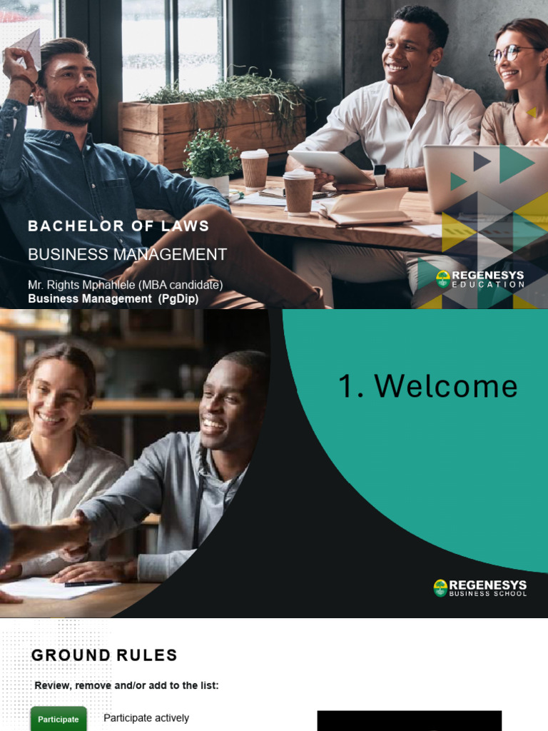 Business Management Course Overview | PDF | Leadership | Corporate ...