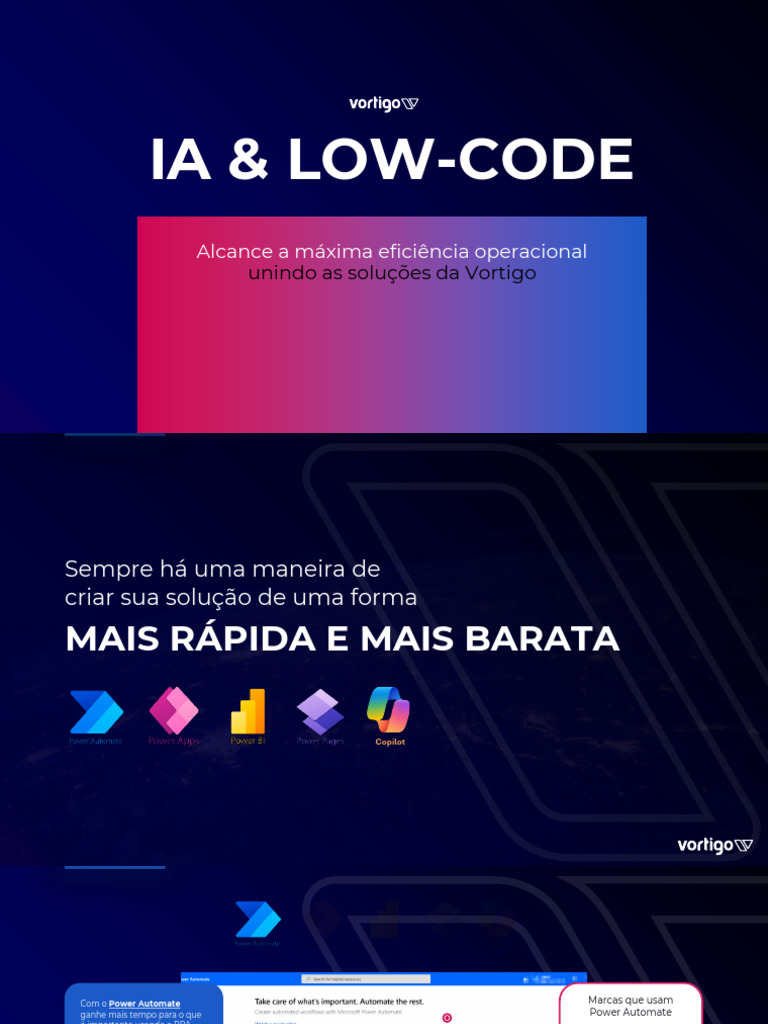 IA e Low-Code: Eficiência com Vortigo | PDF | Inteligência artificial ...