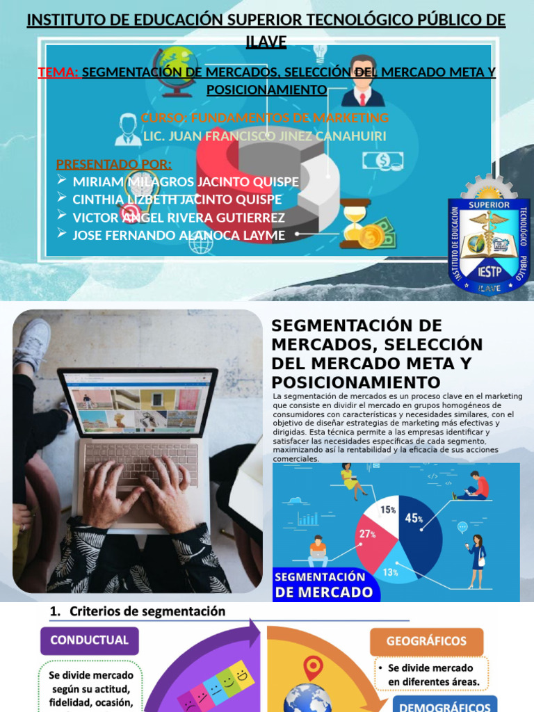 Segmentación y Posicionamiento en Marketing | PDF | Segmentación de ...