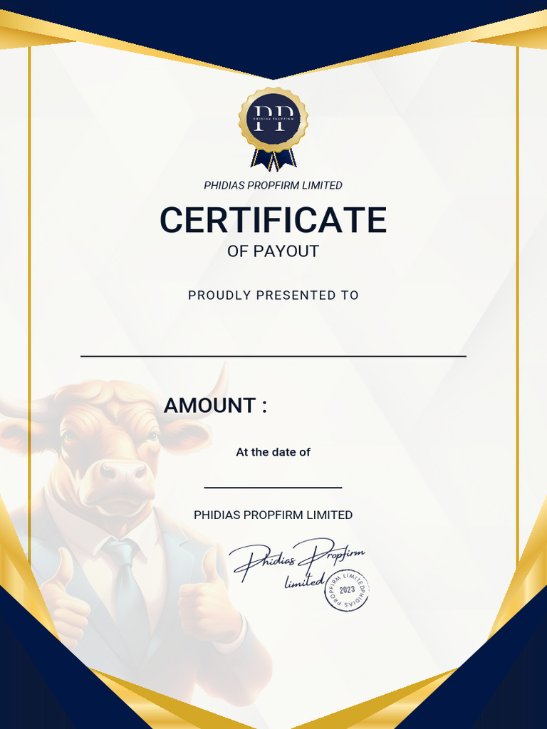 Payout Certificate 2025-05-21 | PDF