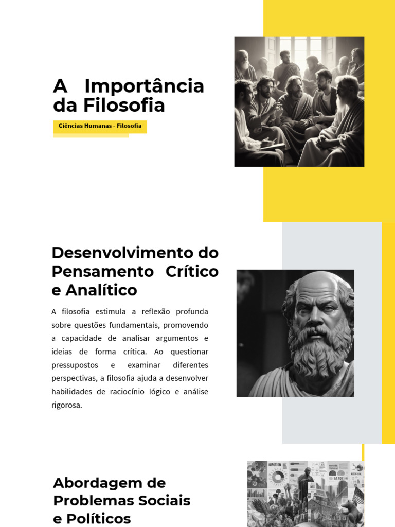 Filosofia: Reflexão Crítica e Ética | PDF