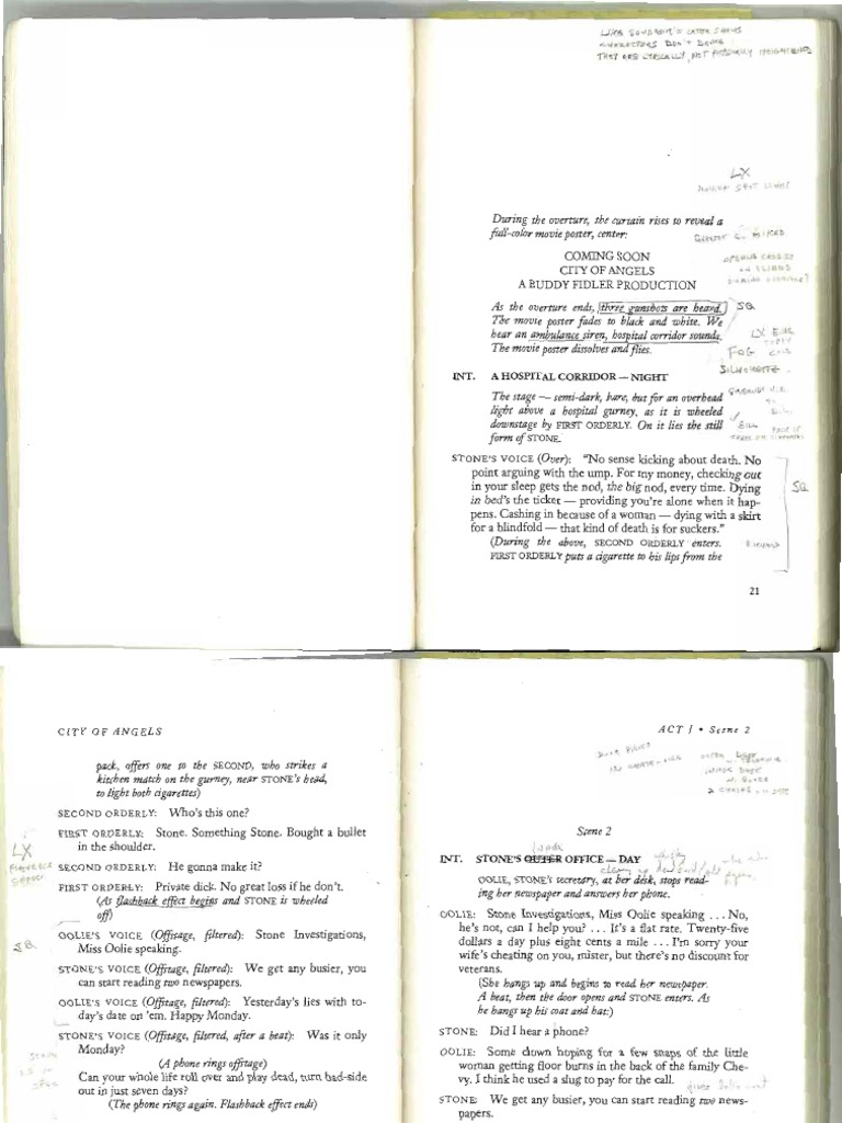 City of Angels Script PDF | PDF
