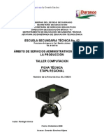 Análisis de Objeto Técnico El Xbox