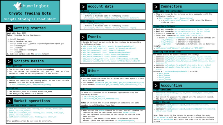Crypto Trading Bots: Scripts & Strategies | PDF | Computing | Computer ...