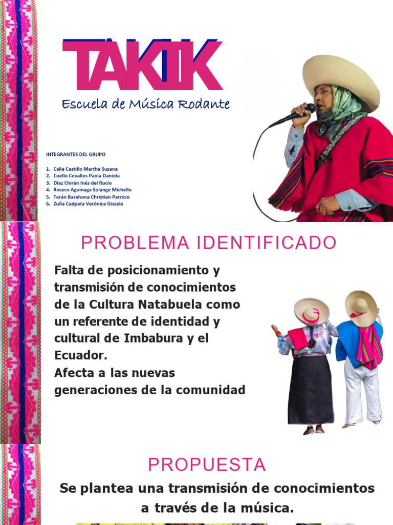 TAKIK Exposicion 1 | PDF