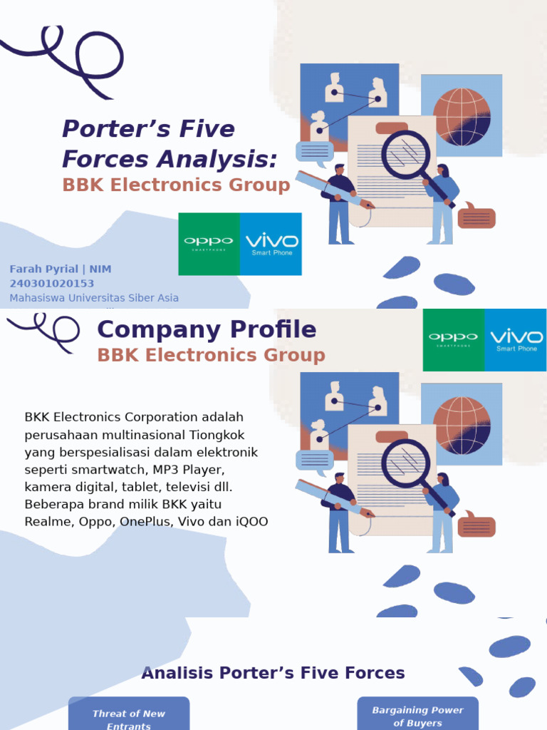 Analisis Porter BBK Electronics Group | PDF