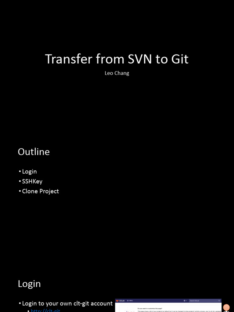 SVN2 Git | PDF