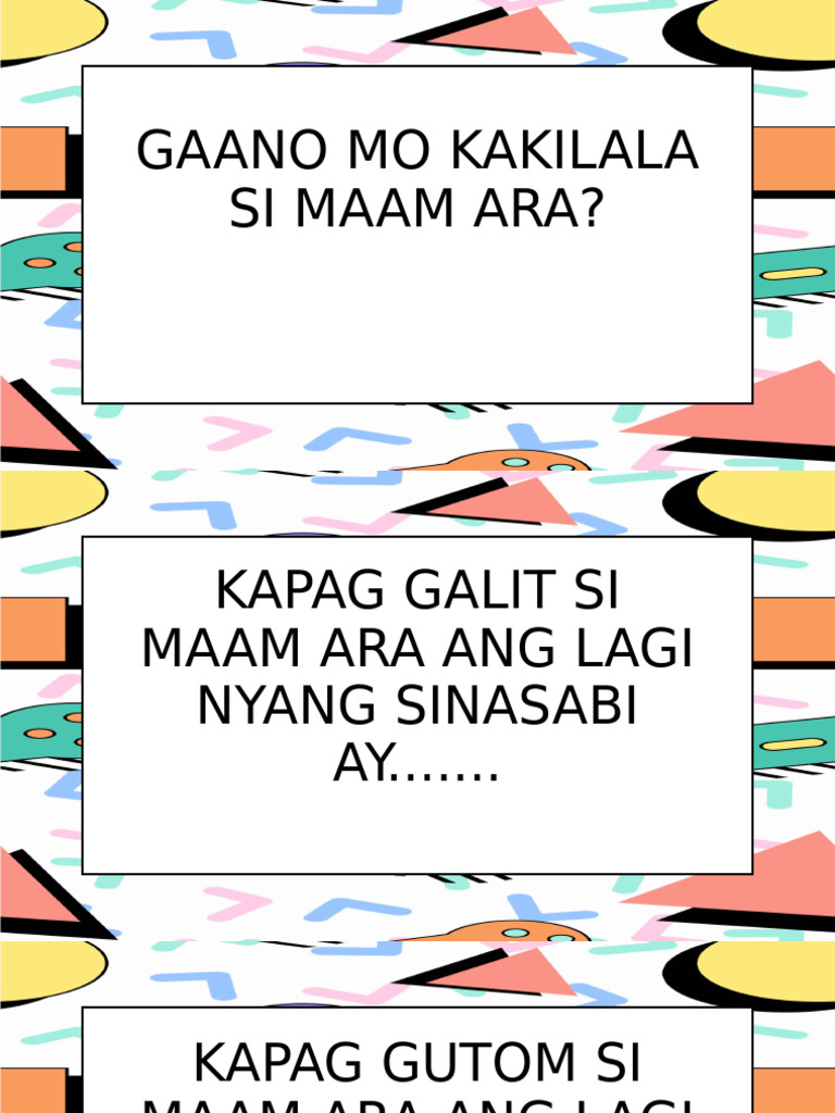 Makulay Abstract Na Pattern at Mga Hugis Lahat NG Mga Lalaking Mahal Ko ...