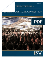 Institute For The Study of War: Understanding Syria's Political Opposition