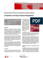 Bangla GAP Analysis GtZ Factsheet
