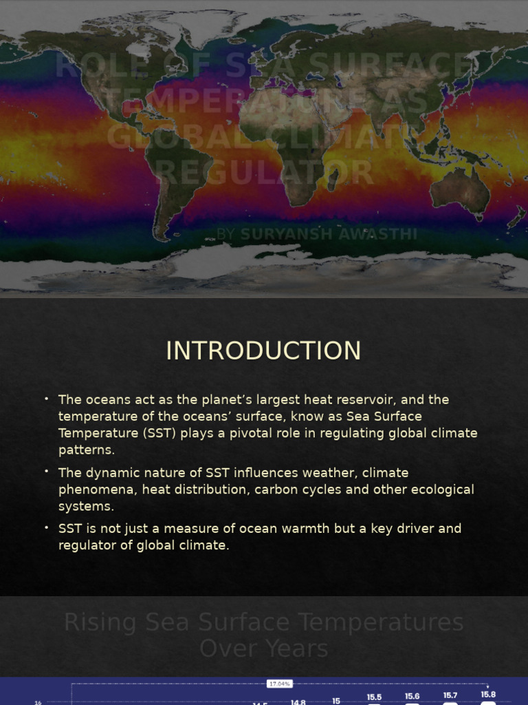 Impact of Sea Surface Temperature on Climate | PDF | Sea Surface ...