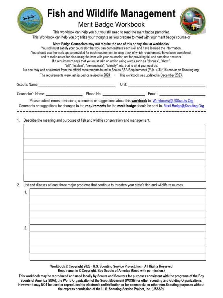 Fish and Wildlife Management | PDF | Wildlife | United States Fish And ...