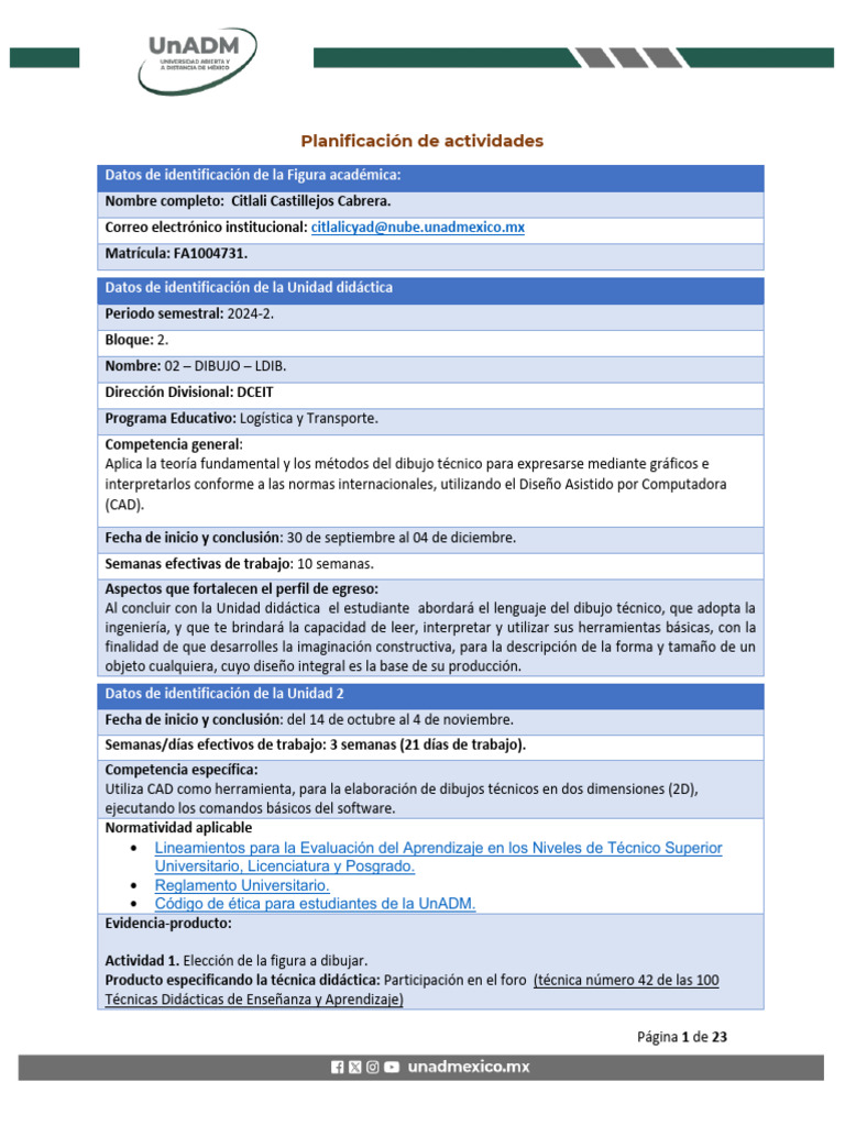 LT Pa U2 Ldib B2 2024 2 | PDF | Cad automático | Aprendizaje