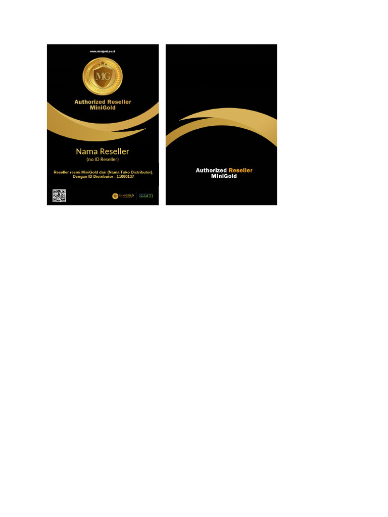 ID Card Reseller IG Cirebon Minigold | PDF