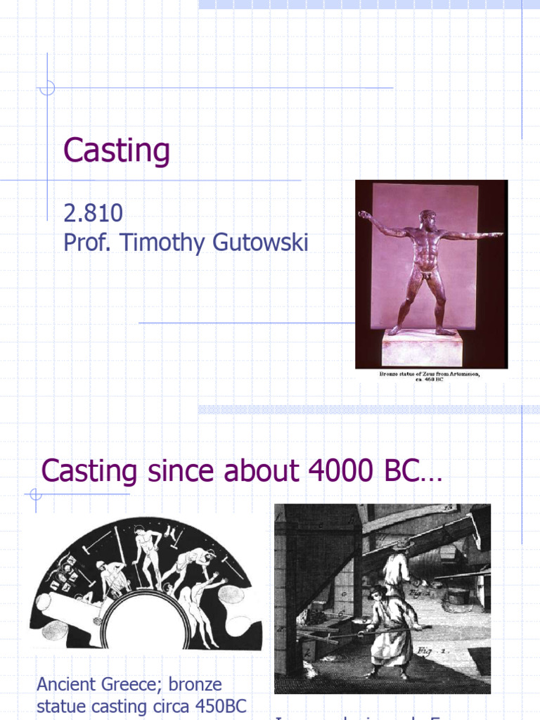 Casting Techniques Overview | PDF | Foundry | Casting