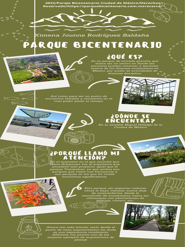 Parque Bicentenario: Conexión y Naturaleza | PDF