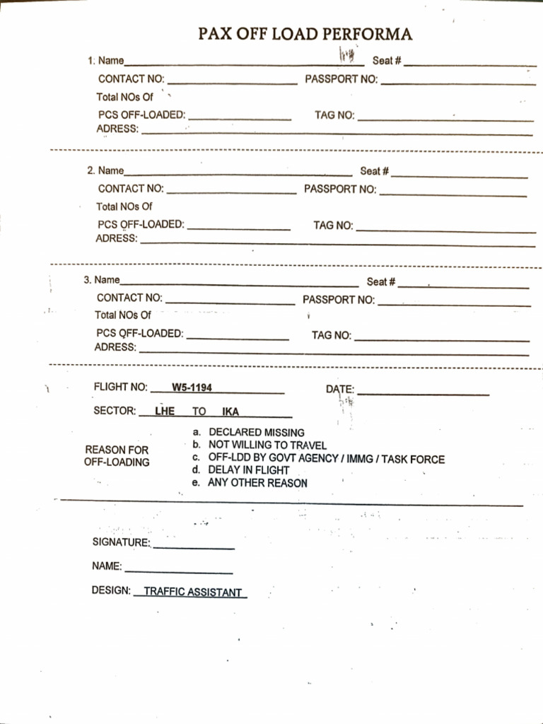 Offloading Performa | PDF