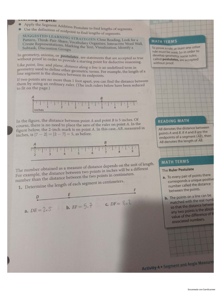 The Midpoint Formula | PDF