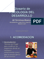 001 Glosario de Terminos Psicologia Del Desarrollo Pps