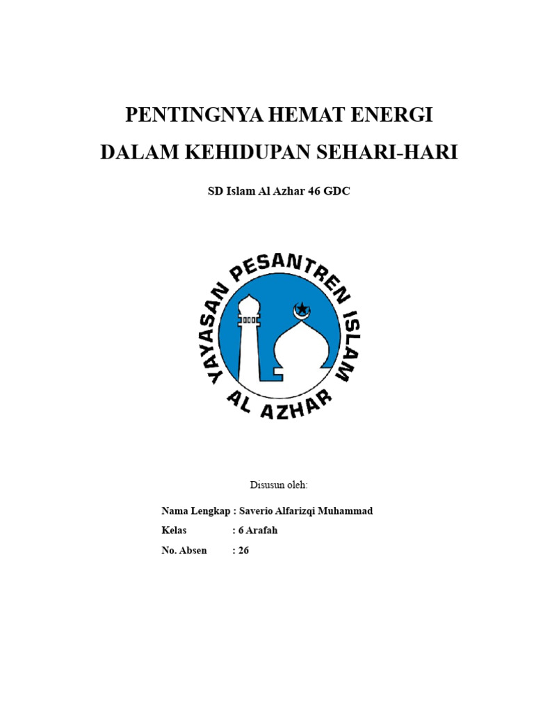 Logo Alfarizqi dan Hemat Energi | PDF