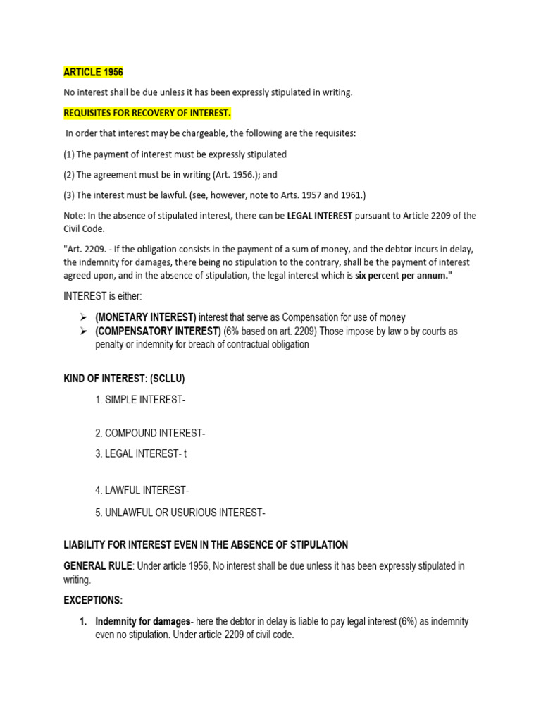 Obligations of Guarantors and Interest | PDF | Guarantee | Surety