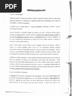 SEBENTA - ANTROPOLOGIA