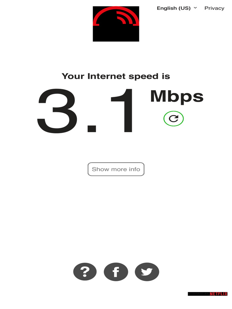 Internet Speed Test Results | PDF
