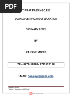 CRE Mock Exam Paper 1 2025 | PDF